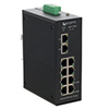 Picture of IES-Series 10 Port Industrial Ethernet Switch 8x RJ45 10/100TX 2x RJ45 10/100/1000TX