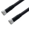 Picture of Low Loss 4.3-10 Male to 4.3-10 Male Cable Assembly using LMR-600 Coax, 5 FT with Times Microwave Components