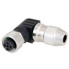 Picture of Right Angle M12 4 Pin A-Code Female Field Termination Connector, 23-20AWG