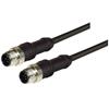 Picture of M12 5 Position A-Coded Male/Male Cable, 0.5m