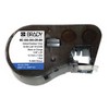 Picture of Brady Indoor/Outdoor Labels 0.5"W x 25'L Orange/Black 1/Roll