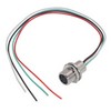Picture of Mini DIN 4 Bulkhead Jack / Leads, Rear Mount