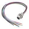 Picture of Mini DIN 8 Bulkhead Jack / Leads, Rear Mount