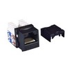 Picture of Category 6 Keystone Jack 110/RJ45 EIA568A/B Black