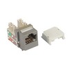 Picture of OCC Category 5E Keystone Jack 110/RJ45 EIA568A/B Gray