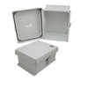 Picture of 10x8x5 Inch UL® Listed Weatherproof Industrial NEMA 4X Enclosure Only