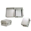 Picture of 14x12x7 Inch Weatherproof NEMA 4X Enclosure-DIN Mounting Rails