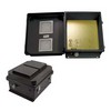 Picture of 14x12x7 Inch 120VAC Vented Black Weatherproof Enclosure