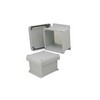 Picture of 6x6x4 Inch UL® Listed Weatherproof NEMA 4X Enclosure w/Non-Metallic Mounting Plate, Corner Screws