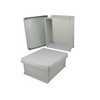 Picture of 14x12x6 Inch UL® Listed Weatherproof NEMA 4X Enclosure w/Non-Metallic Mounting Plate, Corner Screws