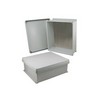 Picture of 16x14x6 Inch UL® Listed Weatherproof NEMA 4X Enclosure w/Aluminum Mounting Plate, Corner Screws