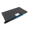 Picture of Passive CWDM, 1 RU 19" Rack Mount Mux/Demux, 16 Ch Custom (skip 1391-1411nm) w/ 20nm spacing, start ch 1270nm, LC/UPC  w/ MON (1%)