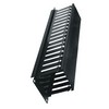 Picture of Plastic Finger Horizontal Cable Manager, 2 Space, 3" Depth
