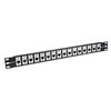 Picture of 1.75" x19" Panel, 16 Cat 3 Couplers Shielded