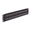Picture of 3.50" Panel (Black), 32 BNC Adapters Insulated