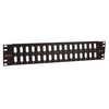 Picture of 3.5" X 19" Blank Panel w/ 32 Universal DB9/HD15/HDMI Cutouts, Black