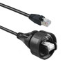 Picture of PX0837 Series Overmould Flex Connector, Pre-Wired Patch Cord IP68 RJ45 to Shielded RJ45 5M Cable