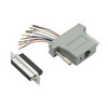 Picture of Modular Adapter, DB25 Female / 10 Pin Modular Jack