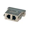 Picture of Shielded Modular Adapter, DB25 Male / Dual RJ45 (8x8) Jacks
