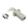 Picture of Modular Adapter, DB9 Male / RJ12 (6x6) Jack Slotted Screws