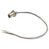 Picture of M12 5 Position A Code Female Receptacle, IP69K Rated, Front Mounting Style with 0.3m Leads