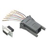 Picture of Modular Adapter, DB9 Female / RJ45 (8x8) Jack 50µ Gold