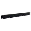 Picture of 19" Rack Mount Quad Hi-Power Telephone/DSL/T1 Lightning Surge Protector - RJ11 Jacks