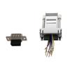 Picture of Shielded Modular Adapter, DB9 Male / RJ45 (8x8) Jack