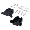 Picture of Assembled D-Sub Hood Kit, DB15/HD26 Black