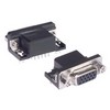 Picture of Right Angle D-sub PCB Connector, HD15 Female, Tray 10