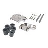Picture of Right Angle Assembled D-Sub Hood Kit, DB9/HD15 Metal