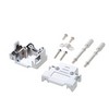 Picture of Assembled D-Sub Hood Kit, DB9/HD15 Matte Chrome