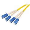 Picture of 9/125 Single mode Fiber Optic SC Flex Boot Assembly, 1.0m