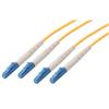 Picture of 9/125, Singlemode Low Smoke Zero Halogen Fiber Cable Dual LC / Dual LC, 4.0m