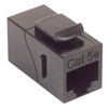 Picture of Cat5e Coupler - Unshielded RJ45 (8x8) Keystone Feed-thru