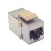 Picture of Cat 3 Coupler - Shielded RJ45 (8x8) Keystone Feed-thru