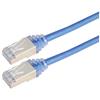 Picture of Category 6a Slim Ethernet Patch Cable, Shielded, Blue, 1.0Ft