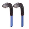 Picture of Category 6 Right Angle Patch Cable, Right Angle Up/Right Angle Up - Blue 7.0 ft