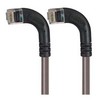 Picture of Category 6 Right Angle RJ45 Ethernet Patch Cords - RA (Left) to RA (Left) - Gray, 1.0Ft
