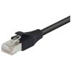 Picture of Shielded Cat 6 Cable, RJ45 / RJ45 PVC Jacket, Black 100.0 ft