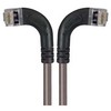 Picture of Shielded Category 6 Right Angle Patch Cable, Right Angle Left/Right Angle Right, Gray, 1.0 ft