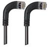 Picture of Category 6 Shielded LSZH Right Angle Patch Cable, Right Angle Right/Right Angle Right, Black, 2.0ft