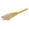Picture of Premium Cat 6 Cable, RJ45 / RJ45, Yellow 80.0 ft