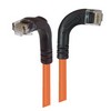 Picture of Category 5E Right Angle Patch Cable, RA Right Exit/Right Angle Down, Orange 7.0 ft