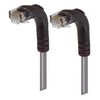Picture of Category 5E Right Angle Patch Cable, Right Angle Down/Right Angle Down, Gray, 1.0 ft