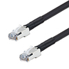 Picture of Double Shielded Cat5e Outdoor High Flex PoE Industrial  Ethernet Cable, RJ45, BLK, 25.0ft