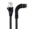 Picture of Braid Shielded Category 5e High Flex Right Angle Ethernet Cable, Straight/Right Angle Right, 3.0m