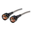 Picture of Armored IP68 Cat5e Cable, Ruggedized RJ45, Plug to Plug, ANOD w/ FR-TPE Cable & Dust Caps, 2.0m