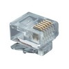 Picture of Modular Plug, RJ12 (6x6), Radius Entry Pkg/100