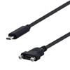 Picture of USB 2.0 Type C panel mount to Type C male 3M
